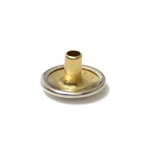 Fasteners - Dura Snap Nickle Plated Brass Heavy Duty Button Style Packs of 100 Pieces