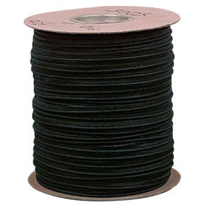 Welt Cord Premier 1/8" Black PVC Vinyl Welt Cord 250 Yard Roll Upholstery