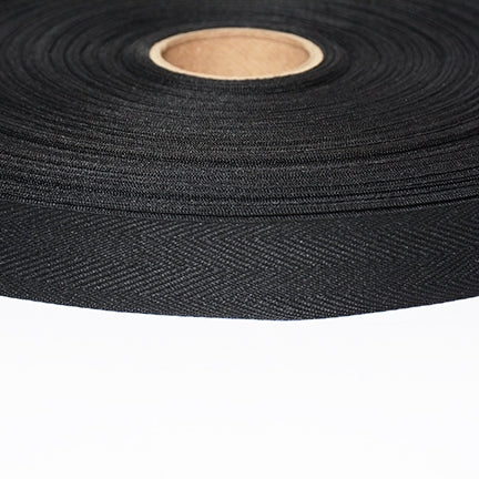 Twill Tape Black Polyester Binding and Edging Tape 2 sizes 3/4
