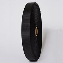 Load image into Gallery viewer, Binding Nylon Grosgrain Binding Black Trim 2 Sizes 3/4&quot; and 1&quot;  100 Yard Roll