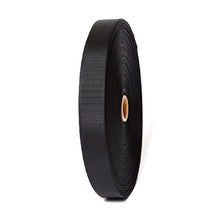 Load image into Gallery viewer, Binding Nylon Grosgrain Binding Black Trim 2 Sizes 3/4&quot; and 1&quot;  100 Yard Roll