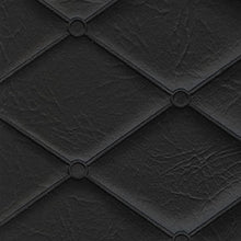 Load image into Gallery viewer, Mayfair 7 Black Quilted Vinyl Upholstery – Diamond Pattern – 54" Wide